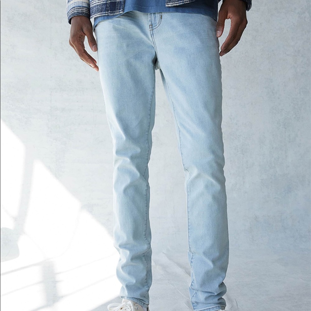 mens light wash pacsun jeans 30x32